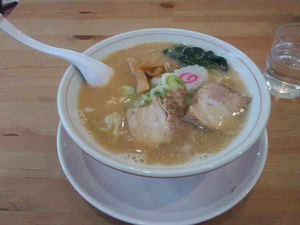 「みそラーメン　670円」@中華そば 橙の写真