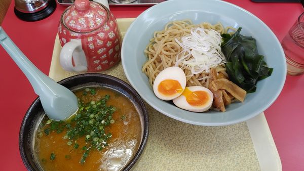 「期間限定　えび塩つけ麺」@山岡家 松本店の写真