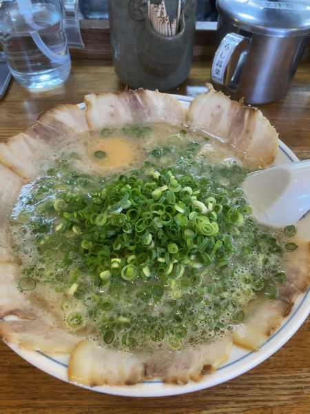「ラーメン全トッピング」@博多ラーメン ばりこての写真