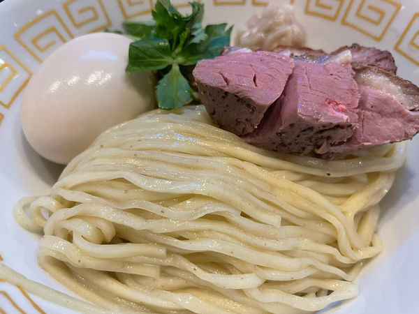 「鴨つけ麺」@鴨だしらーめん 鴨福の写真