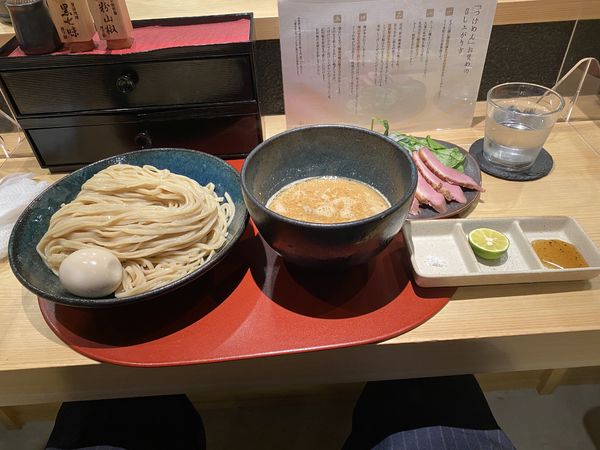 「特製紀州鴨白湯つけ麺」@鴨中華そば 楓の写真
