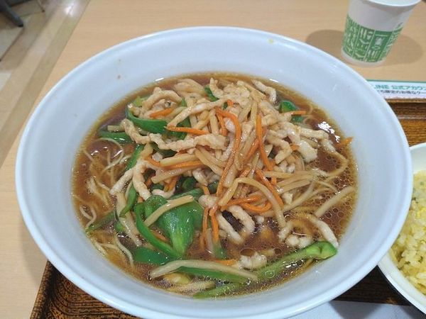 「チンジャオロースめん」@横浜中華 華星の写真