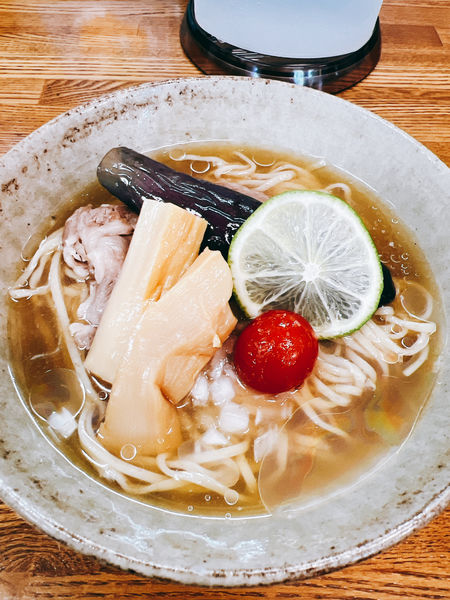 「和牛しゃぶ肉のせ冷やしらーめん」@㐂九家の写真