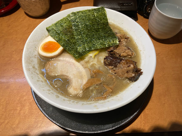 「特製濃厚煮干しそば塩」@麺屋 音の写真