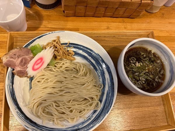 「【限定】生姜醤油のつけそば〜豚スープ〜 950円」@中華蕎麦 はざまの写真