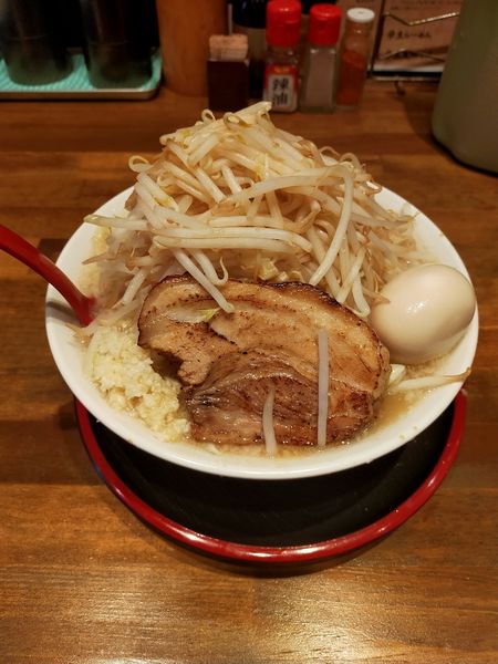 「龍丸ラーメン塩　麺野菜大盛り　850円」@麺屋 龍丸の写真