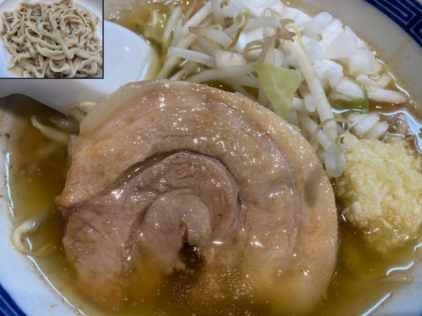 「つけ麺＋ニンニク」@自家製麺88の写真