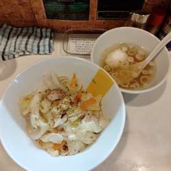 塩生姜焼きそば