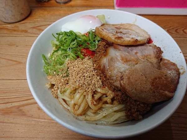 「特製汁なし担々麺 大」@自家製麺 てんかの写真