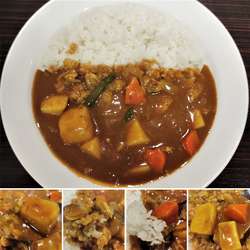 野菜＆あさりカレー(3辛1甘)　1022円