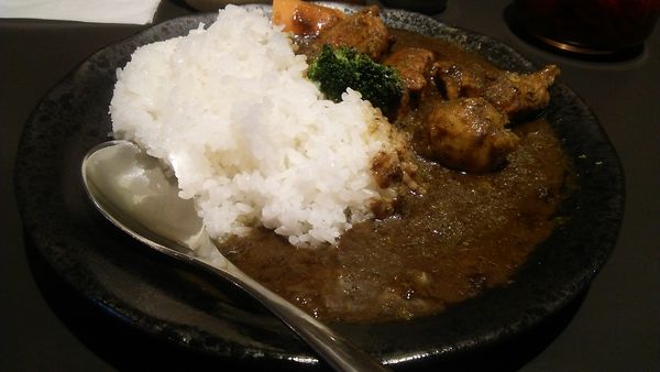 「黒カレー 800円」@欧風カリーMの写真