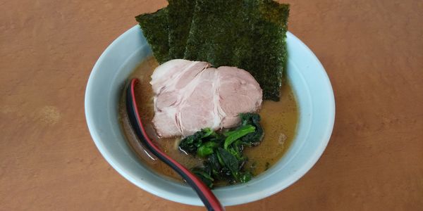 「ラーメン  並」@横浜らーめん 武蔵家 池袋店の写真
