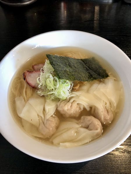 「ワンタンメン(塩)980円」@支那ソバ 小むろの写真