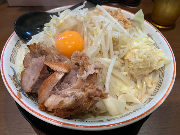 「汁なし 小」@豚山 横浜西口店の写真