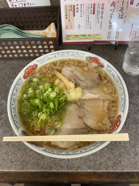 「中華そば特盛脂マシマシニンニクトッピング」@つたふじ 福山支店の写真