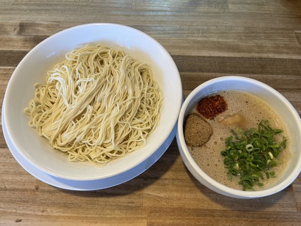 「博多濃厚つけ麺２玉1030円」@博多ラーメン まっしぐらの写真