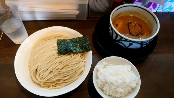 「鳥豚魚介つけめん 中盛」@ラーメン ますだやの写真