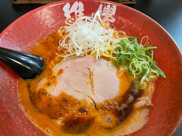 「こだわりの海老豚骨らーめん」@博多海老豚骨ラーメン 維櫻の写真