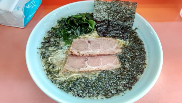 「岩のりラーメン」@ラーメンショップ 石川店の写真
