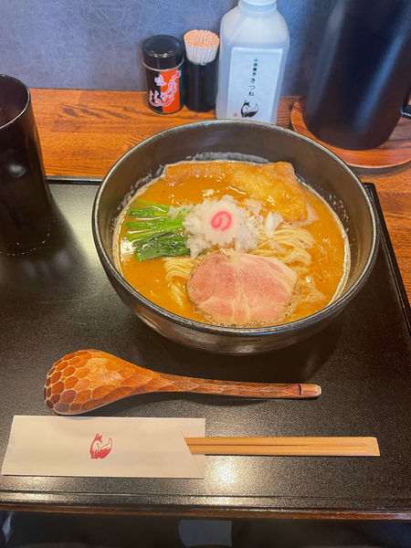 「濃厚中華蕎麦大盛」@中華蕎麦 きつねの写真