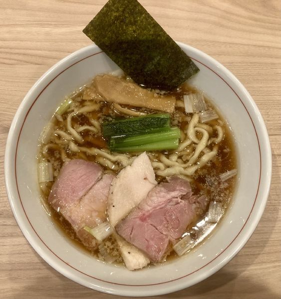 「手揉み中華そば」@麺処 にし尾の写真