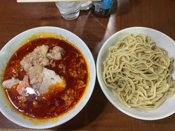 「辛つけ麺」@D麺の写真