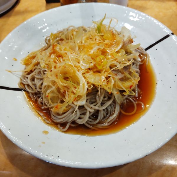 「ぴり辛ねぎ（￥490）」@しぶそば 蒲田店の写真