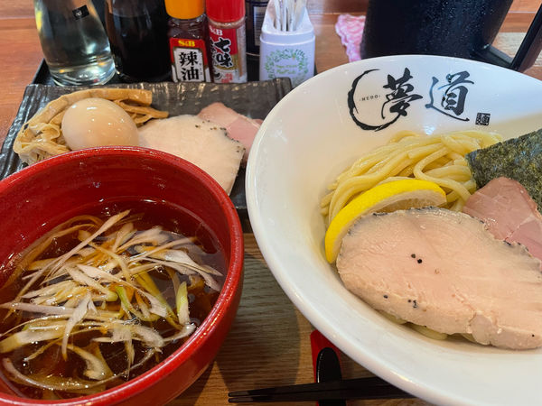 「特製清湯つけ麺1200円」@ラーメン 夢道の写真