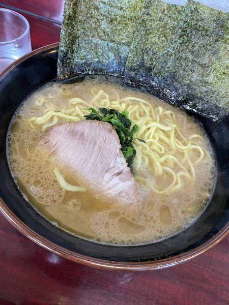 「らーめん　中盛り（醤油）」@甲子家の写真