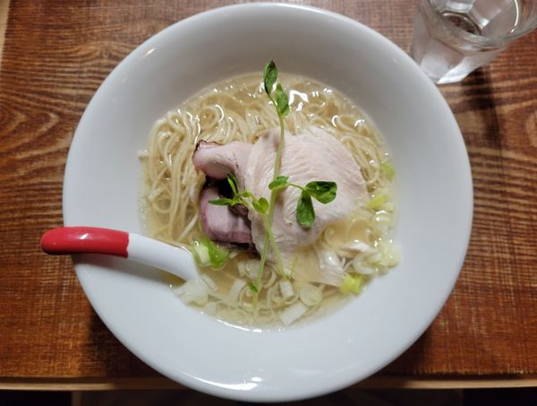 「【限定】浅利塩蕎麦」@芛堂寺の写真