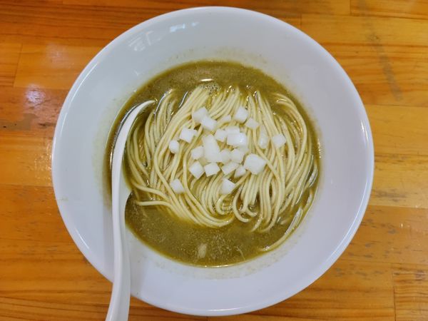 「かけ 白」@煮干中華ソバ イチカワの写真