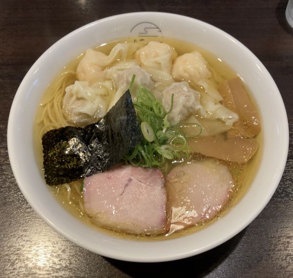 「特製ワンタン麺   白」@八雲の写真