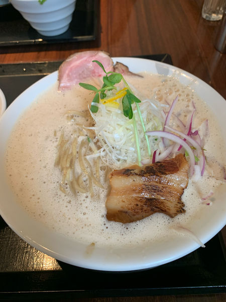 「鶏とろみそば」@麺屋 甚八の写真