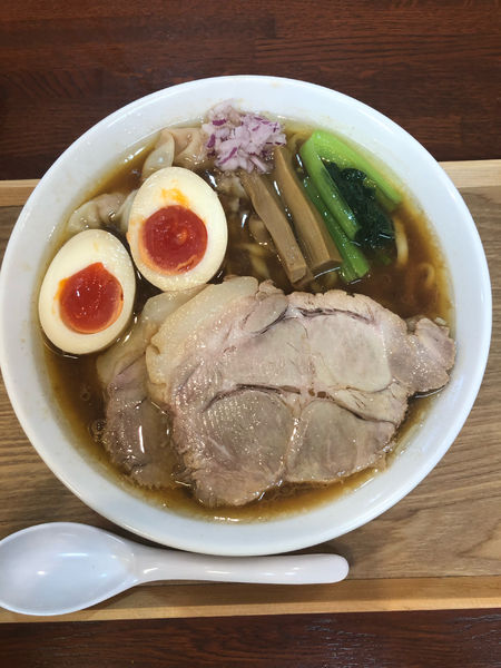 「特製中華そば（醤油）」@中華そば 千乃鶏の写真