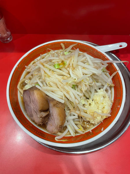 「小ラーメン(750円)カラメニンニク」@ラーメンタロー 蒲田の陣の写真