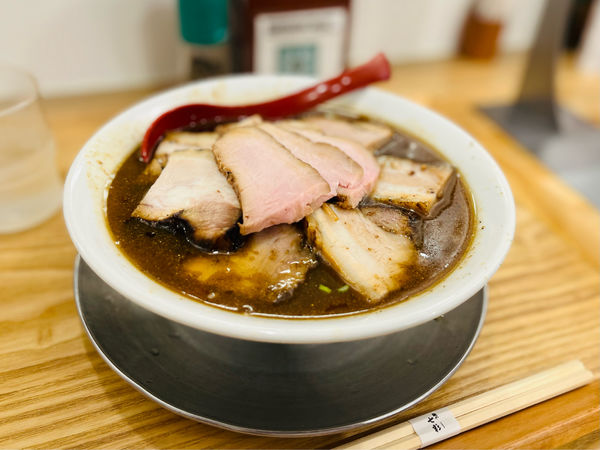 「喜多方肉そば（煮干し）」@麺や 七彩 八丁堀店の写真