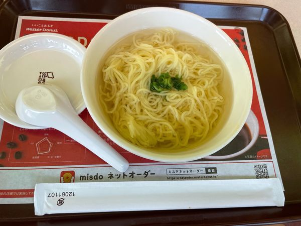 「汁そば」@ミスタードーナツ 柿田川ショップの写真