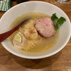 帆立そば　限定