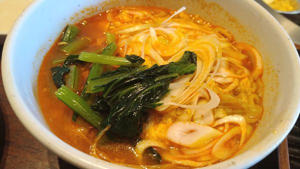 「本格！酸辣湯麺」@牛角ビュッフェ 馬事公苑店の写真