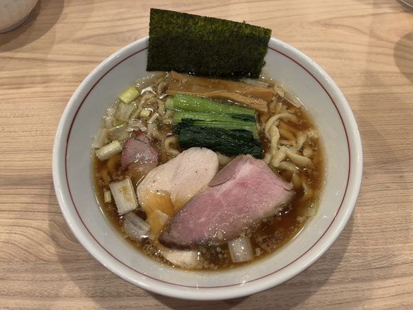 「手揉み中華そば」@麺処 にし尾の写真