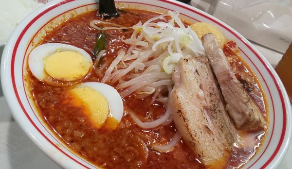 「海老味噌北極」@蒙古タンメン 中本 御徒町店の写真