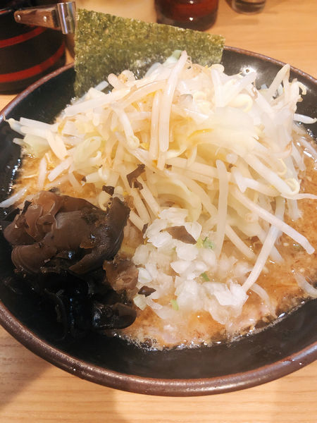 「味噌ラーメン、野菜」@柴田商店の写真