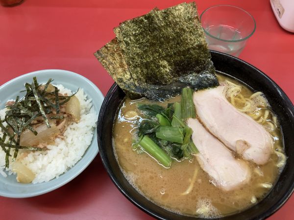「並ラーメン　まぶし丼」@ラーメン杉田家の写真