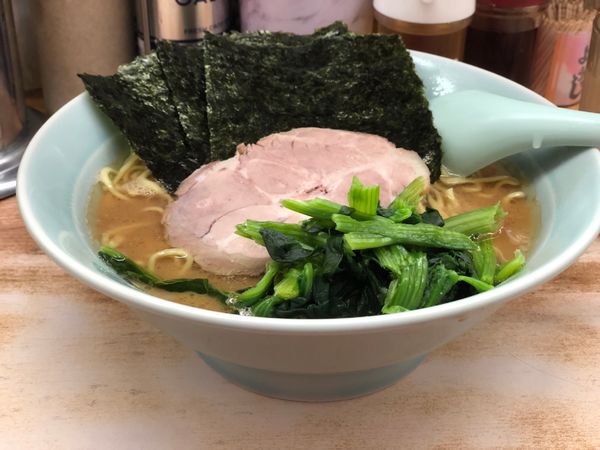 「ラーメン並」@横浜ラーメン 武蔵家 志木店の写真