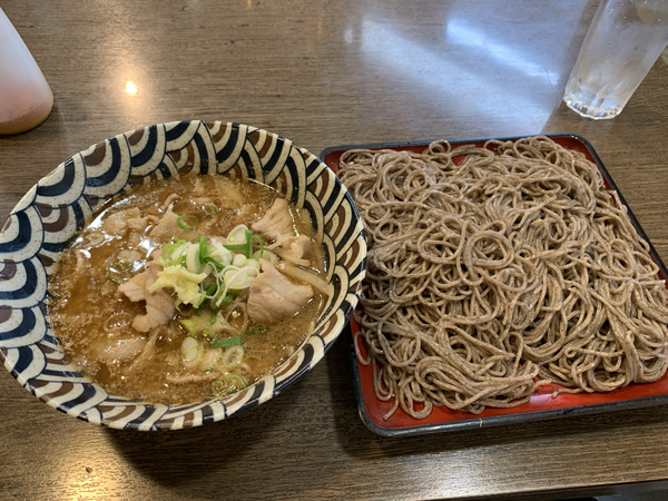 「肉せいろ(890円)」@蕎麦処 あづまやの写真
