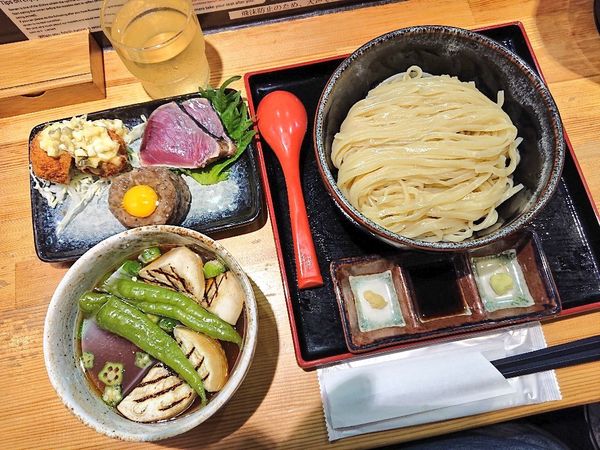 「創作醤油つけ麺「高知県産 鰹」」@ラーメン 巌哲の写真