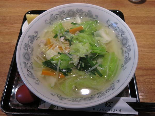 「タンメン：700円」@そば処 やぶの写真