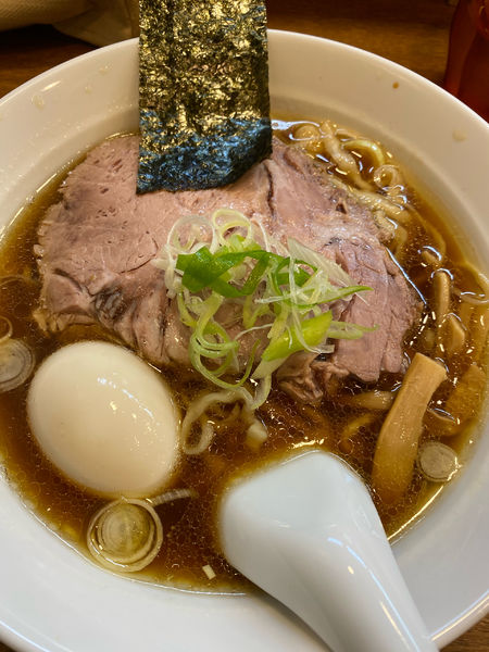 「あじ玉らぁめん」@らぁめん山と樹の写真