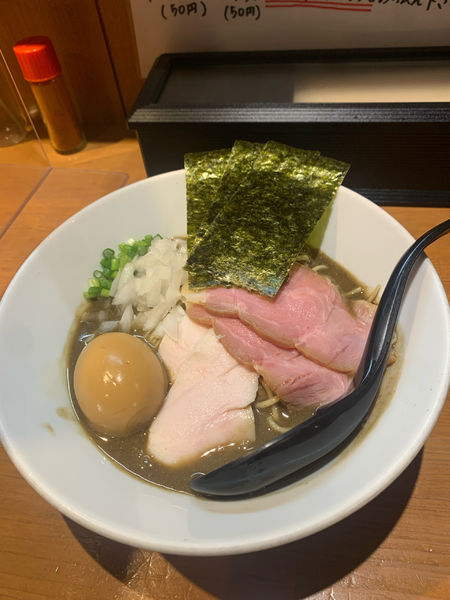 「濃厚煮干しラーメン」@亀戸煮干中華蕎麦 つきひの写真