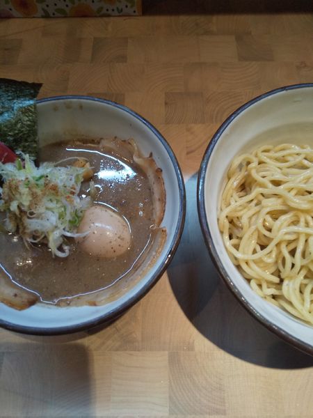 「にぼしつけ麺（味玉付き）」@にぼしらーめん88の写真